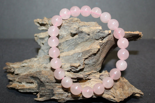Bracelet - Beads - Rose Quartz