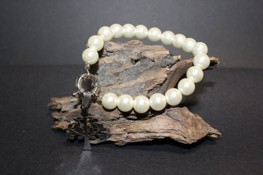 Bracelet - Beads - Pearl