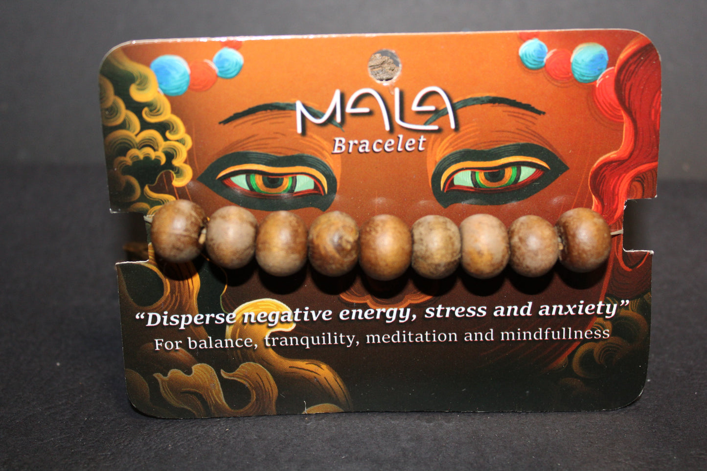 Bracelet - Beads - Mala (timber/brown)