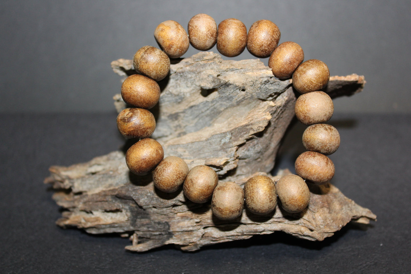 Bracelet - Beads - Mala (timber/brown)