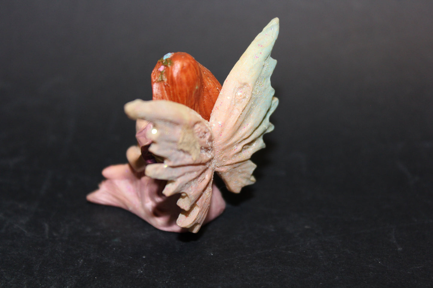 Fairy - sitting (pink) - sml