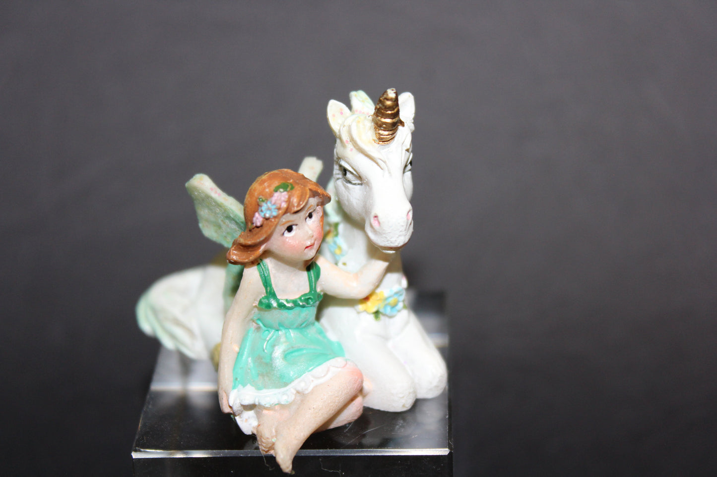 Unicorn & Fairy (green)