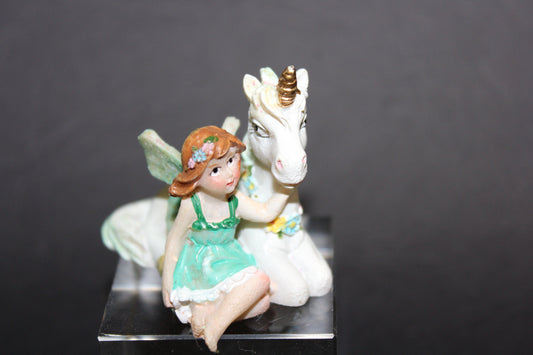 Unicorn & Fairy (green)