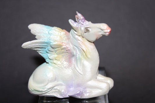 Unicorn/Pegasus (rainbow)