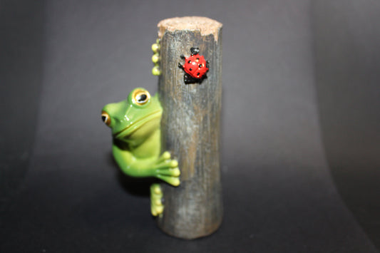 Frog (on log)