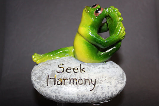 Frog (yoga pose/inspirational message)