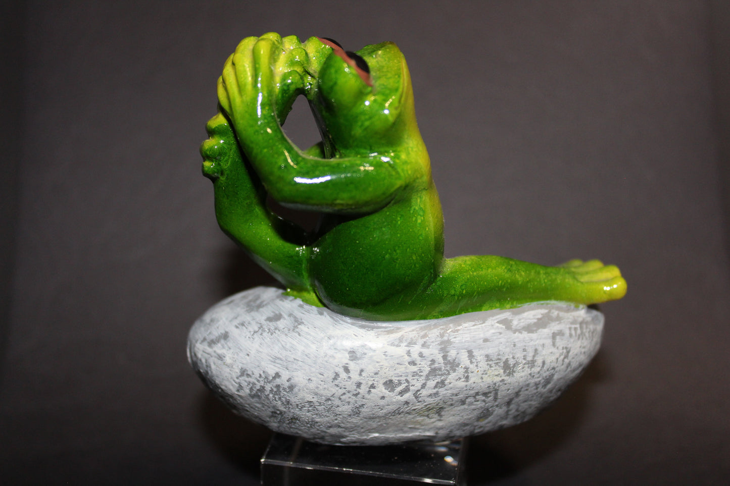 Frog (yoga pose/inspirational message)