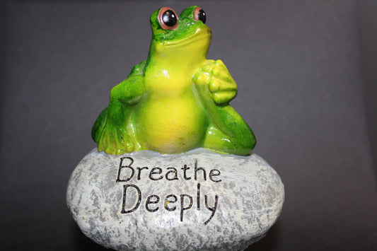 Frog (yoga pose/inspirational message)
