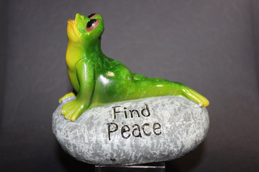 Frog (yoga pose/inspirational message)