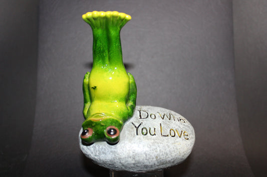 Frog (yoga pose/inspirational message)