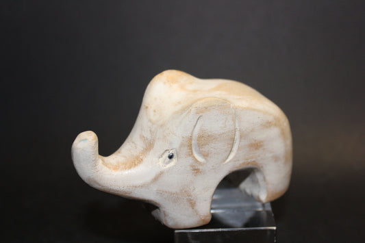 Elephant (timber - white)