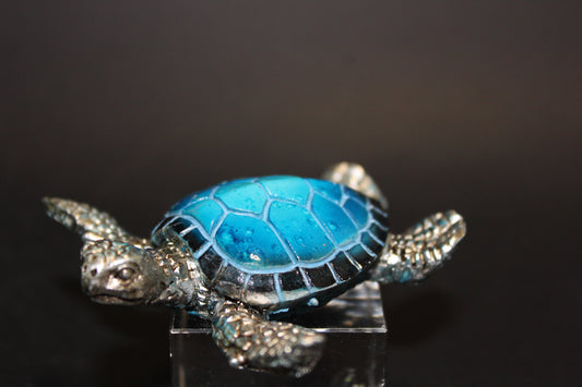 Turtle (Blue/Silver) - sml