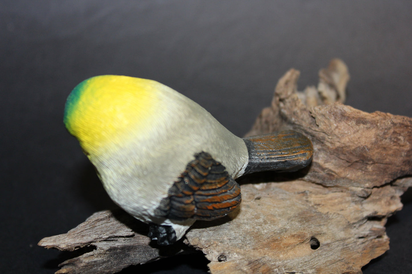 Bird - Wren (green/yellow/grey)