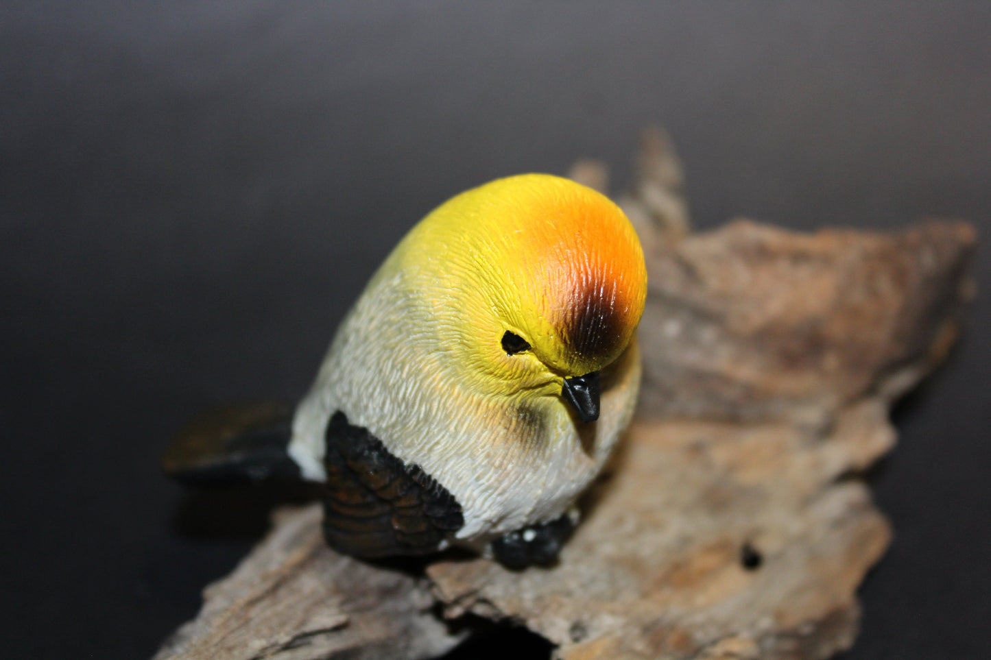 Bird - Wren (orange/yellow/grey)