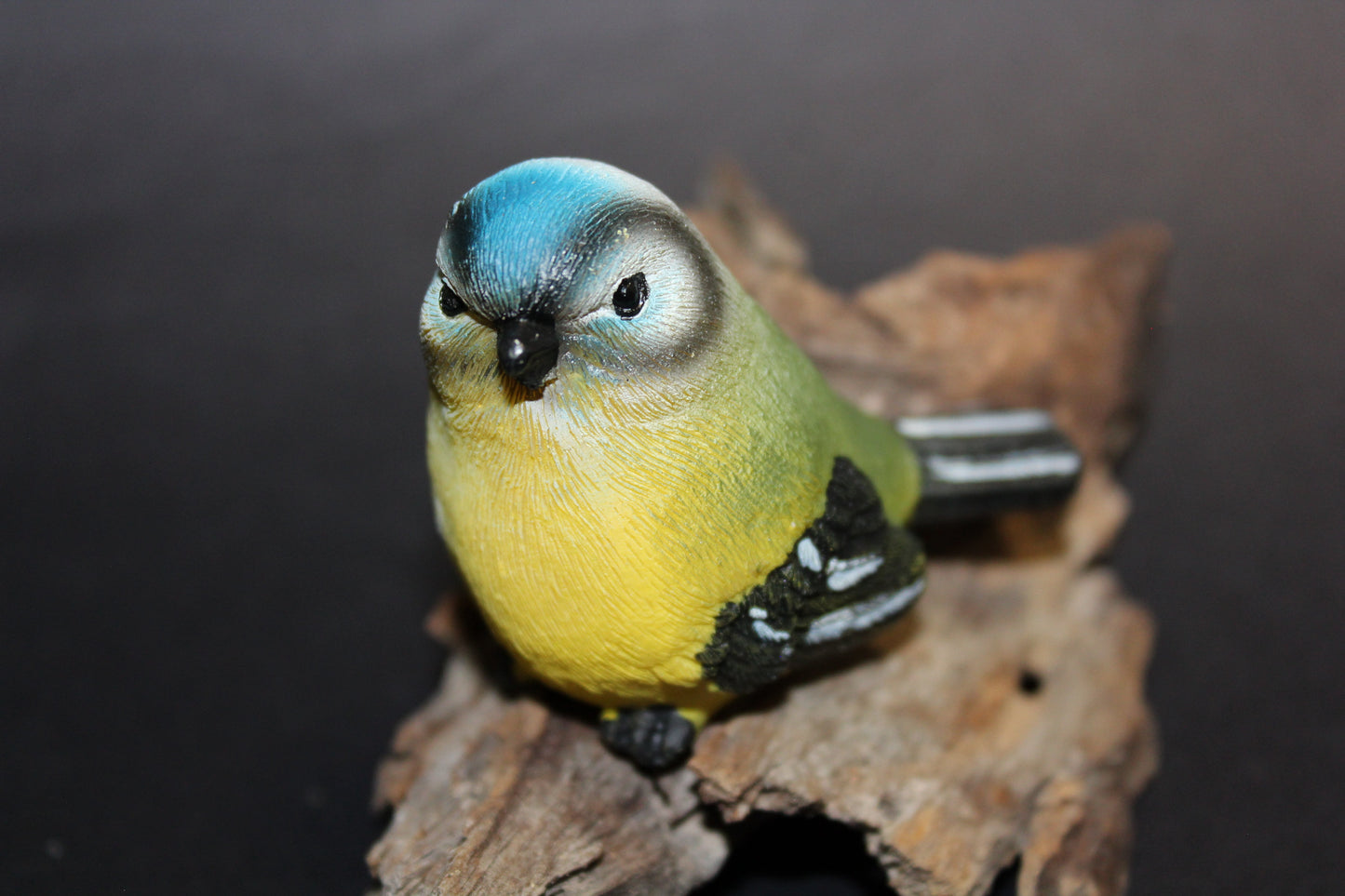 Bird - Wren (blue/yellow/grey)