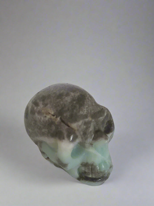 Skull - Amazonite - med/lge