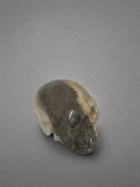 Skull - Amazonite - med/lge