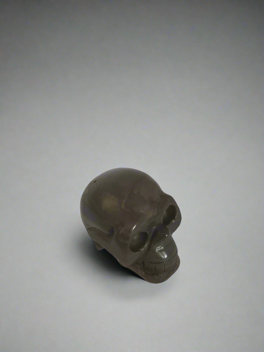 Skull - Polychrome Jasper - med