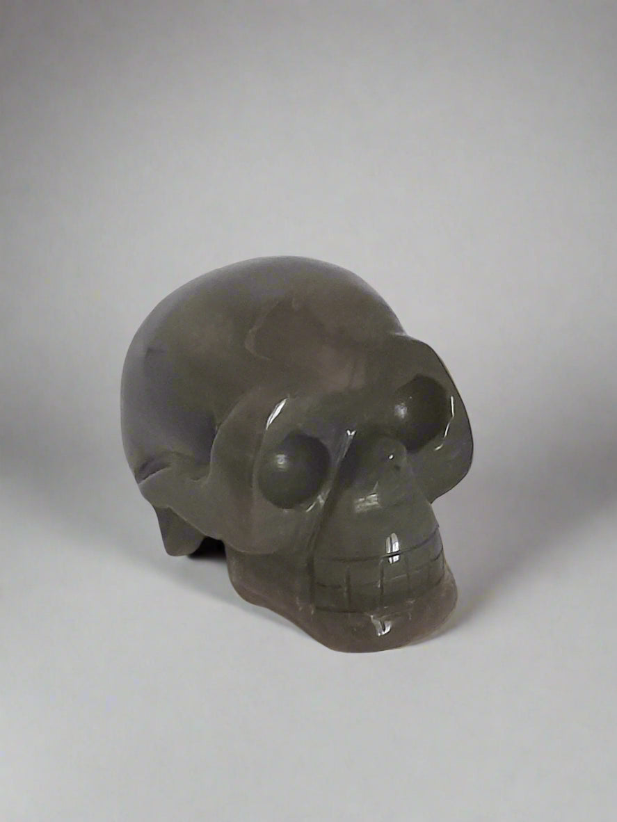 Skull - Polychrome Jasper - med/lge