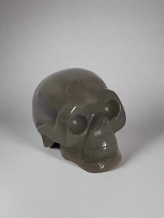 Skull - Polychrome Jasper - med/lge